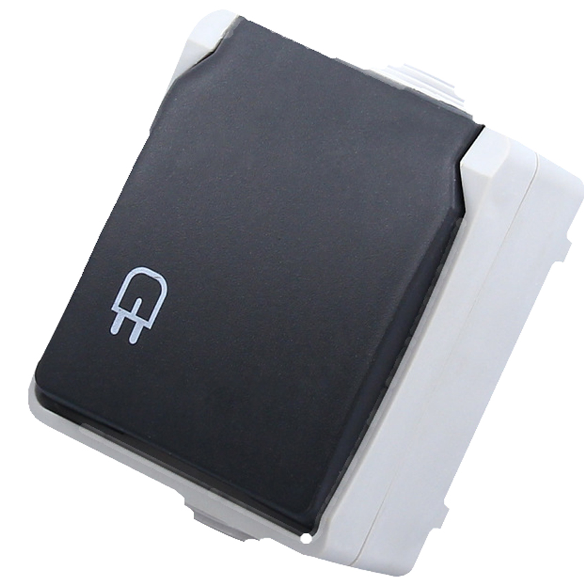 Outdoor Kitchen Power Outlet - 1 Stück 16A Aufputz-Wasserdichte Steckdose für