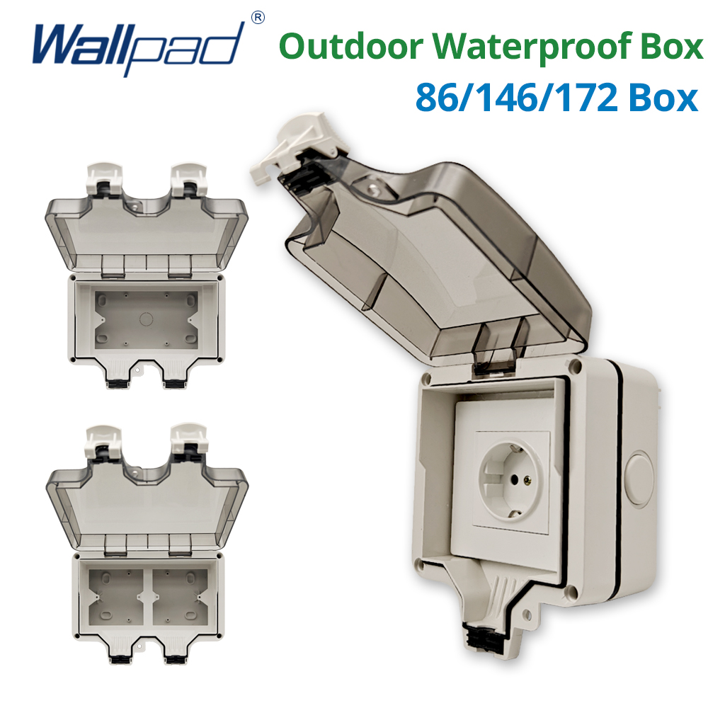 Outdoor Power Adapter - Wallpad IP66 Staubdichte wasserdichte Outdoor-Box für