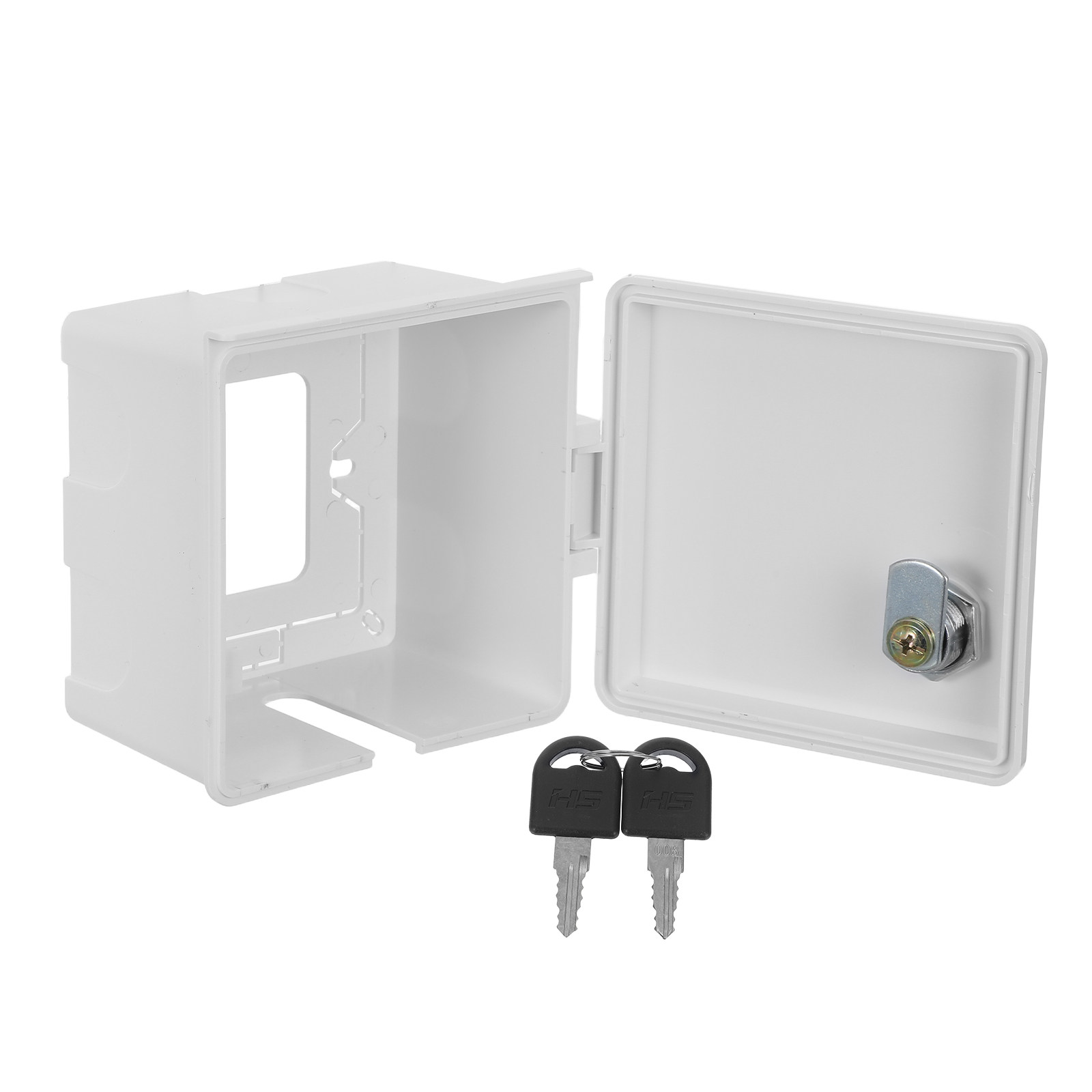 Outdoor Power Adapter - Wasserdichte Steckdosenabdeckung mit Schlüssel, Outdoor-Steckdosenschutz, wasserdichte