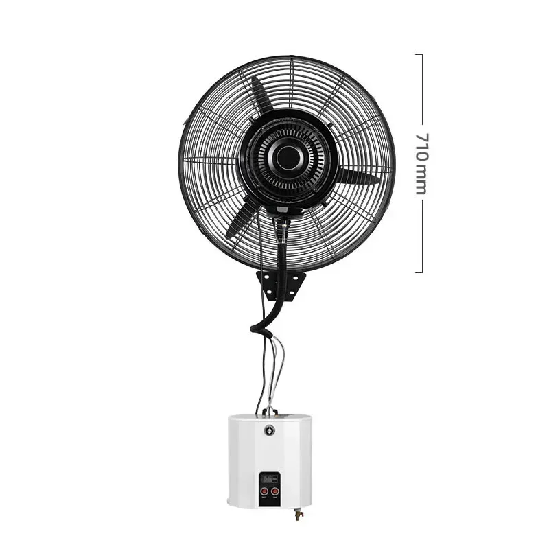Outdoor Power Fan - 220 V elektrischer Wand-Industrie-Sprühventilator, Kühlung, Außennebel,