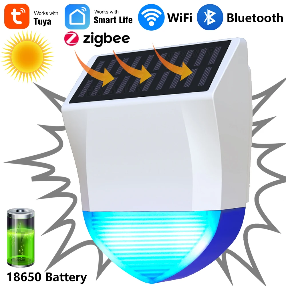 Outdoor Power Source - Tuya Smart Für Zigbee/Wifi Sirene Alarm