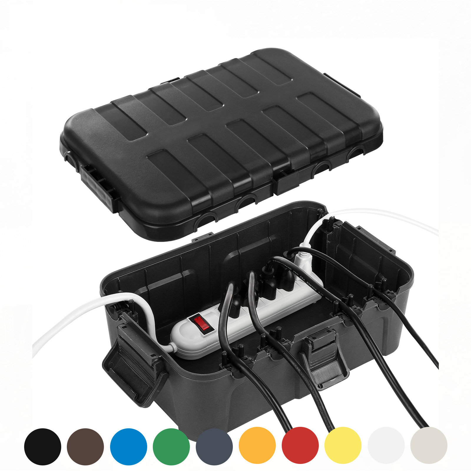 Outdoor Power Adapter - Extra große Steckbox für den Außenbereich,