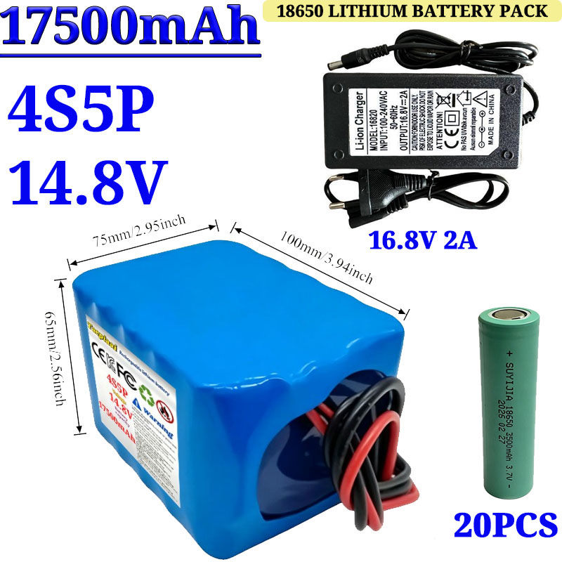 Outdoor Power Tool Brands - Brandneuer 4S5P 17500mAh 14,8V18650 Lithium-Akku mit