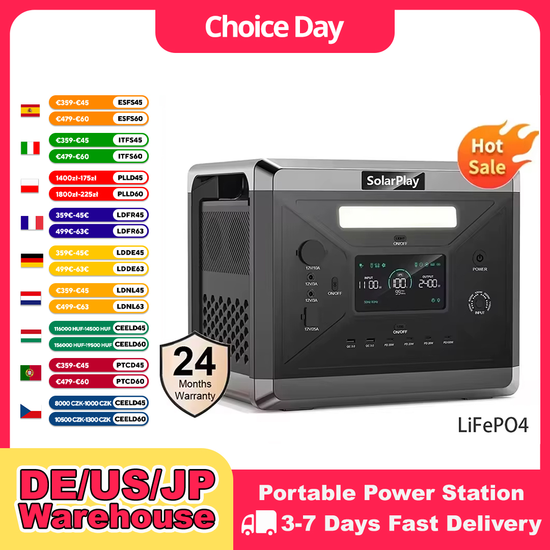 SOLARPLAY Tragbare Powerstatio – Outdoor Power Source Bewertung und Preis