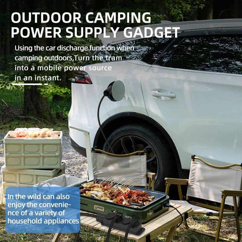 Tragbares 16A 4KW Elektroauto- – Outdoor Power Adapter Bewertung und Preis