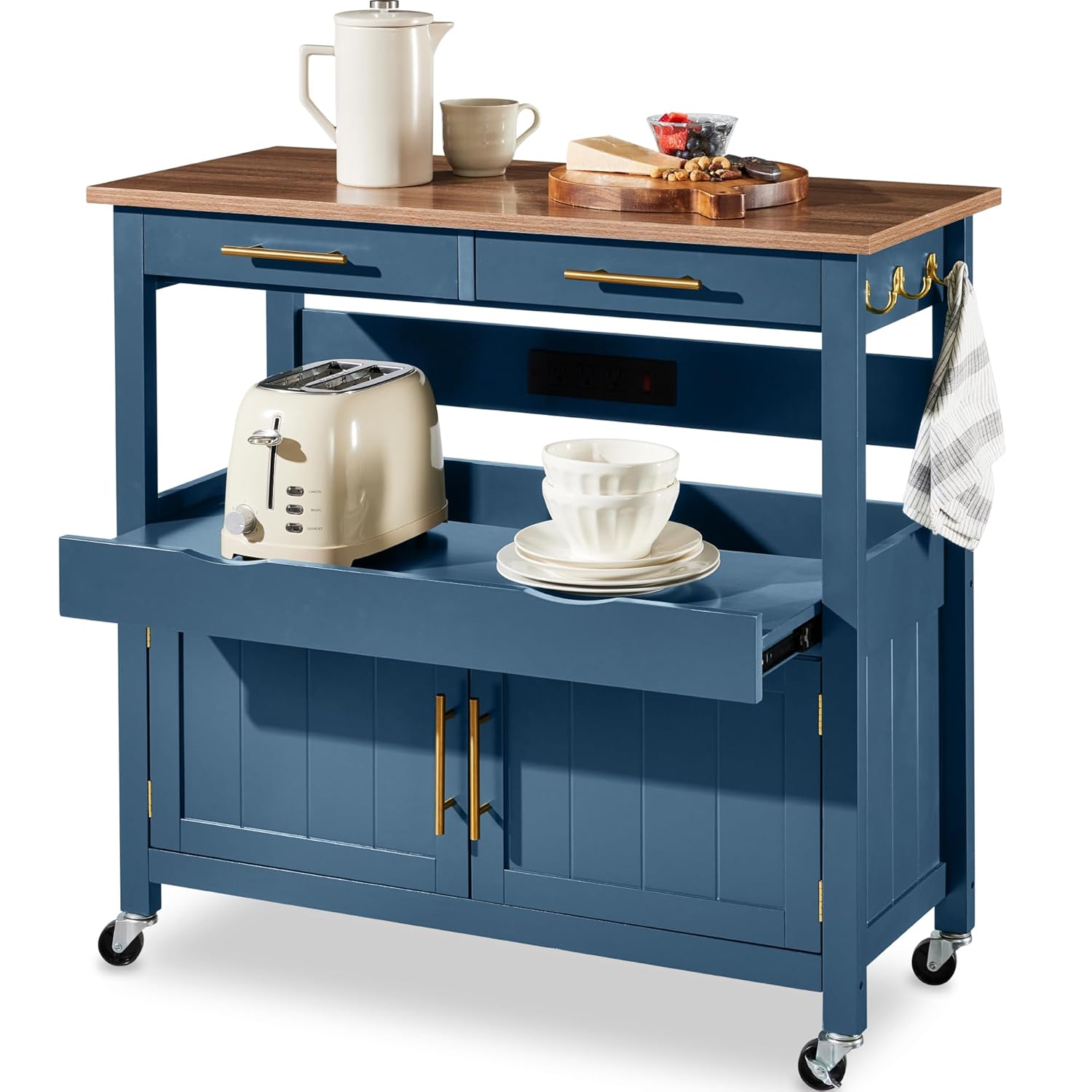 91 cm großer Rollbarer Küchenw – Outdoor Kitchen Power Outlet Bewertung und Preis