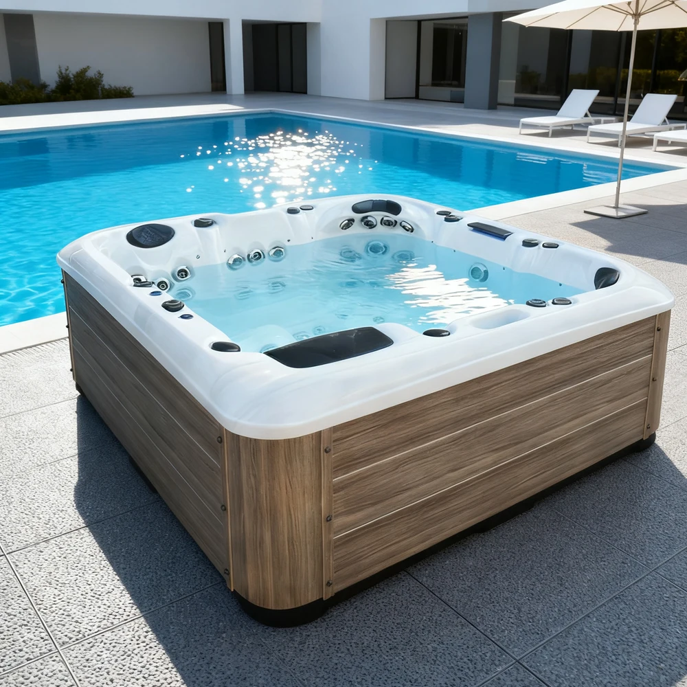 Sunrans Acryl-Whirlpool mit 64 – Outdoor Power For Hot Tub Bewertung und Preis