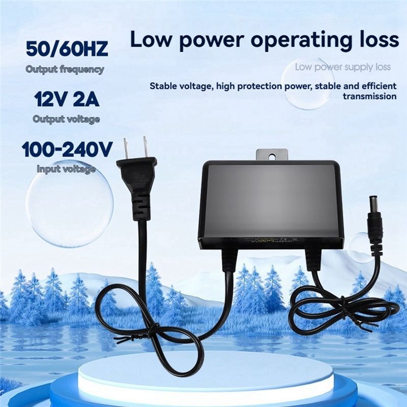 B44C 12V 2A Wasserdichter Netz – Outdoor Power Adapter Bewertung und Preis