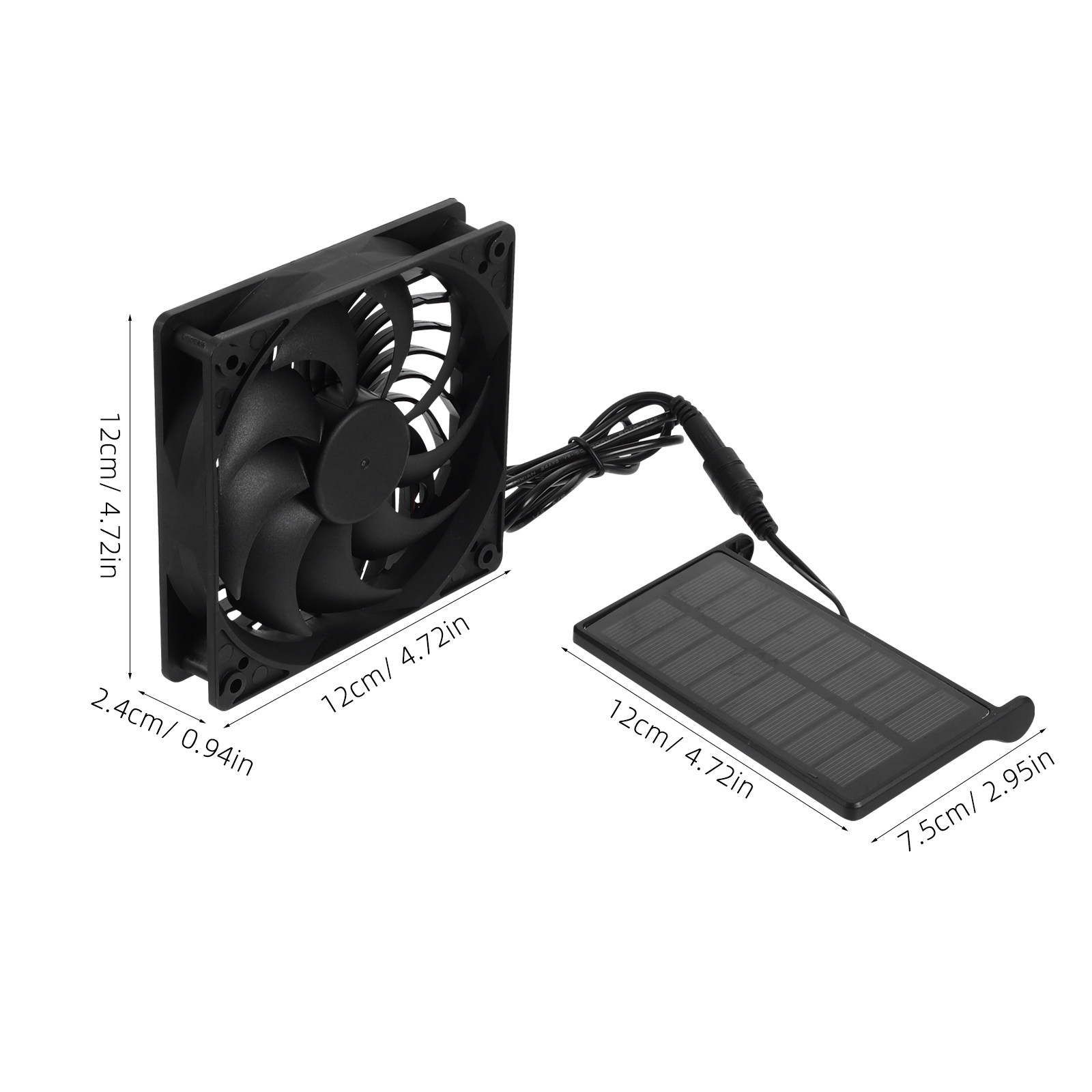 Solarventilator 3W Solarbetrie – Outdoor Power Fan Bewertung und Preis