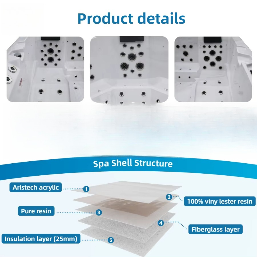 5-Personen Premium Outdoor-Whi – Outdoor Power For Hot Tub Bewertung und Preis