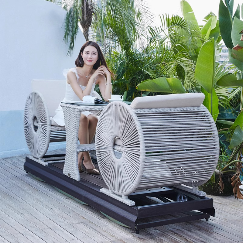 Moderner wasserdichter Doppelr – Outdoor Power Recliner Bewertung und Preis