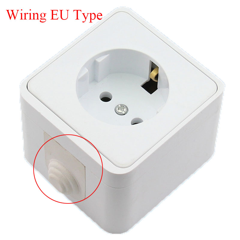 Weiße Deutsche 10A 16A Wasserd – Outdoor Kitchen Power Outlet Bewertung und Preis