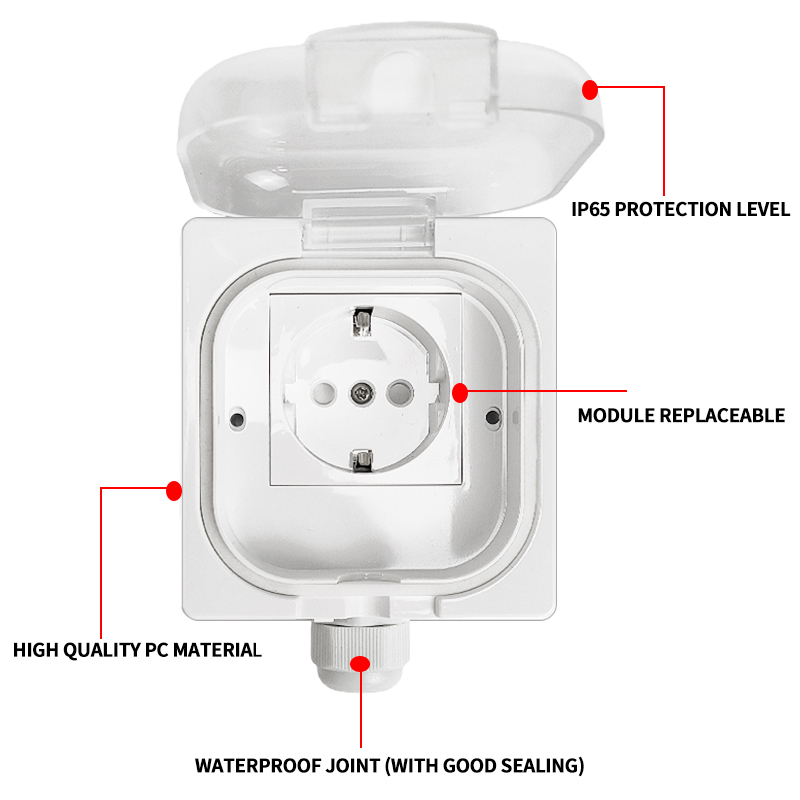 IP65 wasserdichte Outdoor-Stec – Outdoor Kitchen Power Outlet Bewertung und Preis