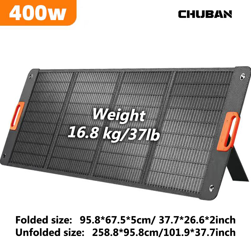 200W Faltbares Solarpanel 400W – Outdoor Power Source Bewertung und Preis