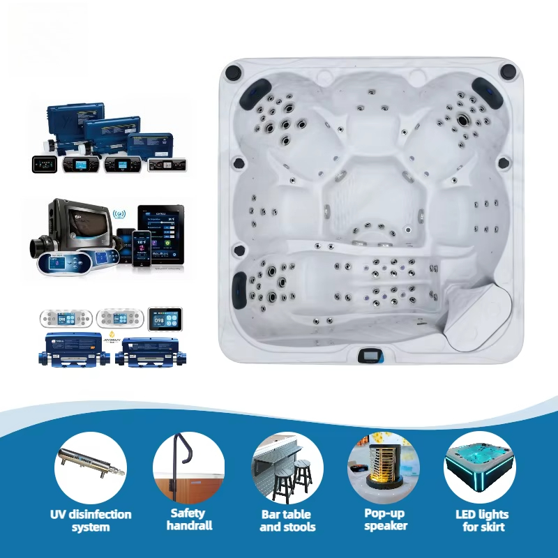 Freistehender Acryl-Whirlpool  – Outdoor Power For Hot Tub Bewertung und Preis