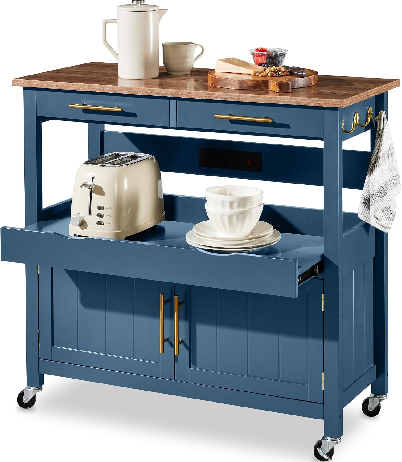 91 cm großer Rollbarer Küchenw – Outdoor Kitchen Power Outlet Bewertung und Preis